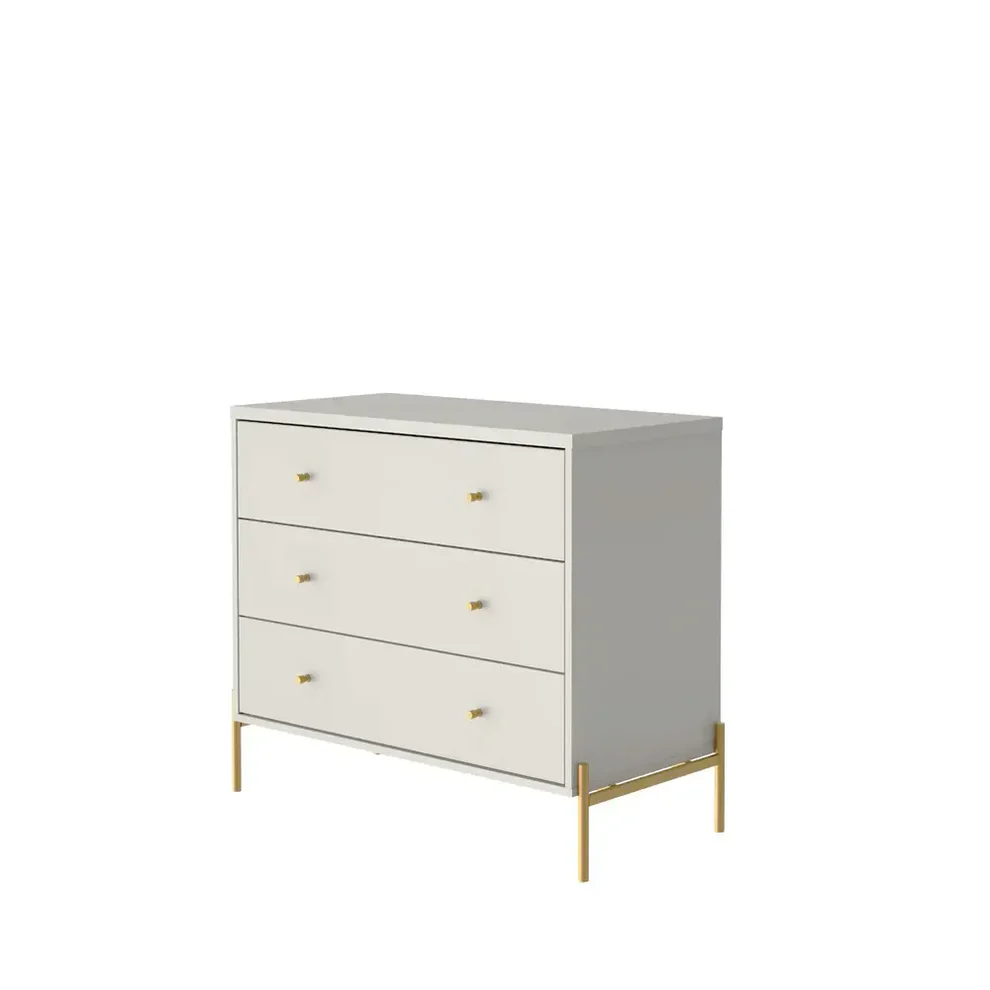 07_-Comoda_c__3_Gavetas_Jasper_94_cm_-_Off_White_Fosco_c__Dourado_Frente